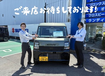 NEW エブリイJリミテッド展示中！